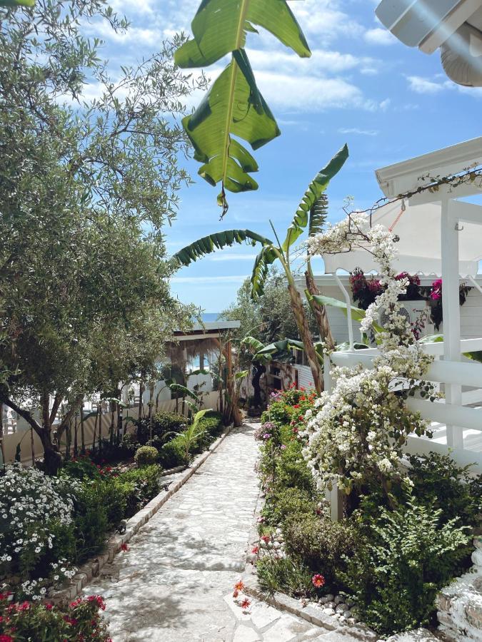 Alevra Hotel Dhermi Bagian luar foto